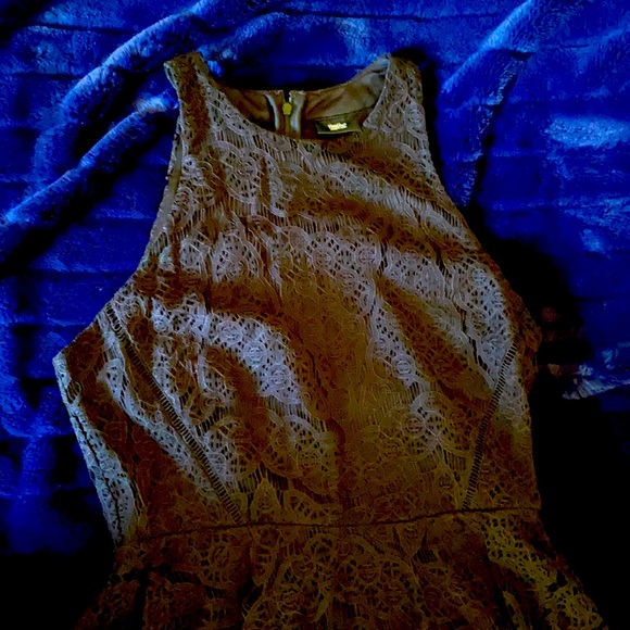 MOSSIMO. BLACK LACEY DRESSY SLEEVELESS SUNDRESS - Picture 2 of 11